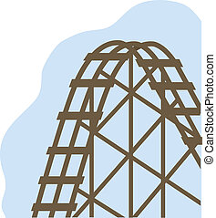 Roller coaster Illustrations and Stock Art. 2,171 Roller coaster