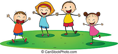 Kids playing Clipart Vector Graphics. 62,615 Kids playing EPS clip art