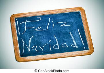 Stock Photo of Feliz Navidad - Merry Christmas in spanish. Street&hellip; csp12213342 - Search Stock