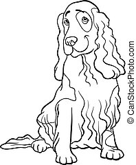 Spaniel Clipart and Stock Illustrations. 764 Spaniel vector EPS ...