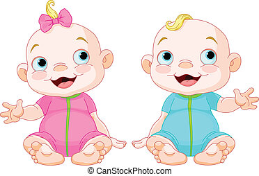 Two twins Clip Art Vector and Illustration. 616 Two twins clipart ...