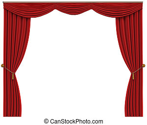 Red curtains Clip Art and Stock Illustrations. 7,390 Red curtains EPS ...