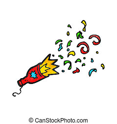 Party poppers Illustrations and Stock Art. 485 Party poppers