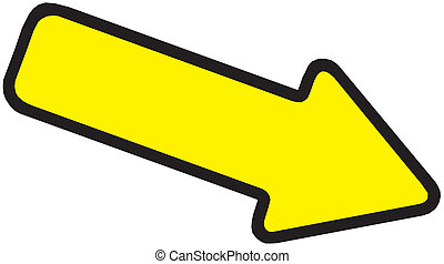 Yellow arrow Vector Clipart EPS Images. 20,772 Yellow arrow clip art ...