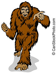 Sasquatch Illustrations and Clip Art. 151 Sasquatch royalty free ...