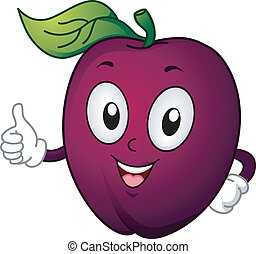 Image result for plum clipart