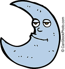 Cartoon moon Vector Clipart EPS Images. 18,576 Cartoon moon clip art ...