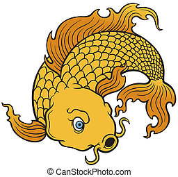 Koi fish Illustrations and Stock Art. 1,071 Koi fish illustration and ...