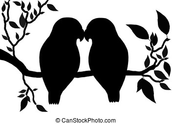 Love birds Illustrations and Clip Art. 19,758 Love birds royalty free ...