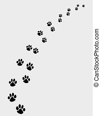 Footsteps Vector Clipart Illustrations. 2,391 Footsteps clip art vector ...