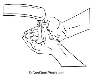 Washing hand Stock Illustrations. 11,315 Washing hand clip art images