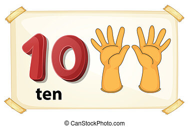Image result for number 10 clipart