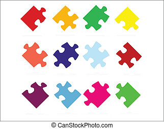 Puzzle circle Vector Clip Art EPS Images. 1,044 Puzzle circle clipart ...