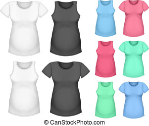 Tank top Clip Art Vector Graphics. 908 Tank top EPS clipart vector and ...