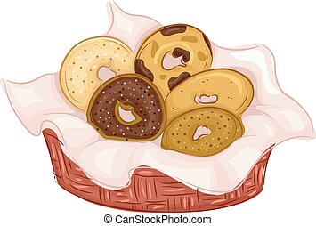 Bagels Illustrations and Clipart. 2,007 Bagels royalty free