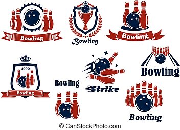 Bowling trophy Vector Clipart Royalty Free. 1,581 Bowling trophy clip ...