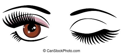 Winking Clipart and Stock Illustrations. 5,940 Winking vector EPS