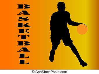 Clipart of Moving basketball - Moving basketball csp7166291 - Search