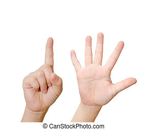 6 Fingers Clipart