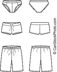 Swimming trunks Vector Clip Art Royalty Free. 963 Swimming trunks ...