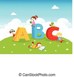 Abc book Clipart and Stock Illustrations. 12,052 Abc book vector EPS ...