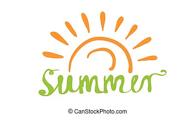 Word summer Clipart and Stock Illustrations. 10,606 Word summer vector ...