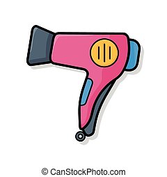 Hair dryer Clip Art Vector and Illustration. 3,862 Hair dryer clipart