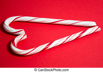 Stock Photography of Candy cane - Close-up portrait of young sexy ...
