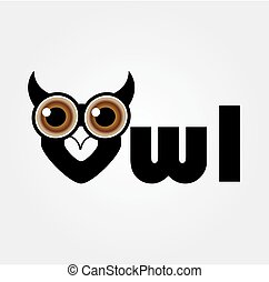 Clip Art Vector of Owl-doctor - In the illustration ...