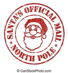 Download EPS Vector of North Pole Stamp - Express delivery from the ...