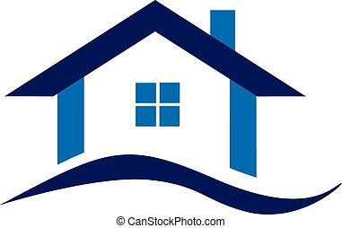 Red house real estate logo image Vector Clip Art Illustrations. 124 Red ...