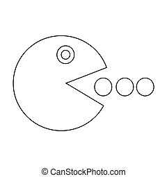 Pacman Illustrations and Clipart. 192 Pacman royalty free illustrations ...