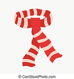 Striped scarf Vector Clip Art Illustrations. 744 Striped scarf clipart ...