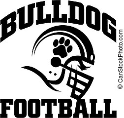 Bulldog football Clip Art Vector Graphics. 130 Bulldog football EPS ...