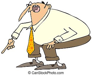 Cartoon pointing finger Stock Photos and Images. 6,913 Cartoon pointing ...