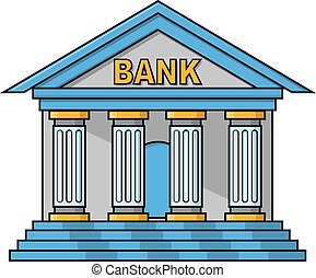 Bank building Clip Art and Stock Illustrations. 14,146 Bank building ...