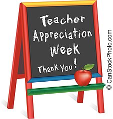 Vector Clipart of Teacher Appreciation Week - National Teacher ...