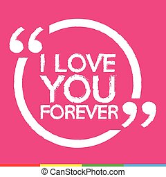 Love you forever Clipart Vector and Illustration. 466 Love you forever ...