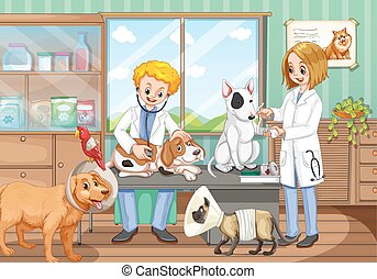 Animal hospital Illustrations and Stock Art. 5,200 Animal hospital