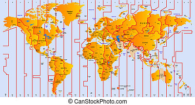 Timezone Stock Illustration Images. 230 Timezone illustrations ...