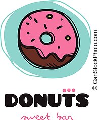 Donut sign Vector Clip Art EPS Images. 8,991 Donut sign clipart vector ...