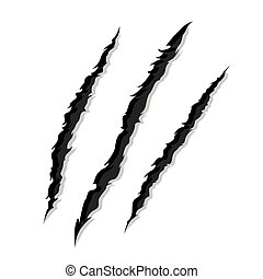 Claw slash Vector Clipart Illustrations. 326 Claw slash clip art vector ...