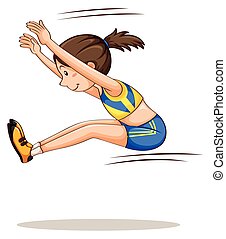 Long jump Illustrations and Clip Art. 2,463 Long jump royalty free ...