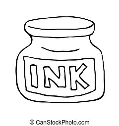 Ink pot Illustrations and Stock Art. 1,473 Ink pot illustration