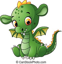 Baby dragon Clip Art Vector Graphics. 1,220 Baby dragon EPS clipart ...