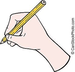 Hand writing Stock Illustrations. 17,183 Hand writing clip art images ...