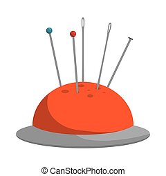 Pincushion Illustrations and Clip Art. 286 Pincushion royalty free ...