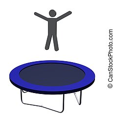 Trampoline Illustrations and Clip Art. 1,092 Trampoline royalty free