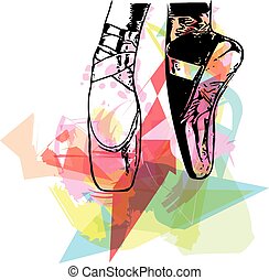 Dance shoes Clipart Vector and Illustration. 3,020 Dance shoes clip art