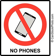 No cell phone sign Clip Art Vector Graphics. 394 No cell phone sign EPS ...